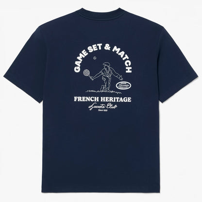 CAMISETA LACOSTE HERITAGE GRAPHIC