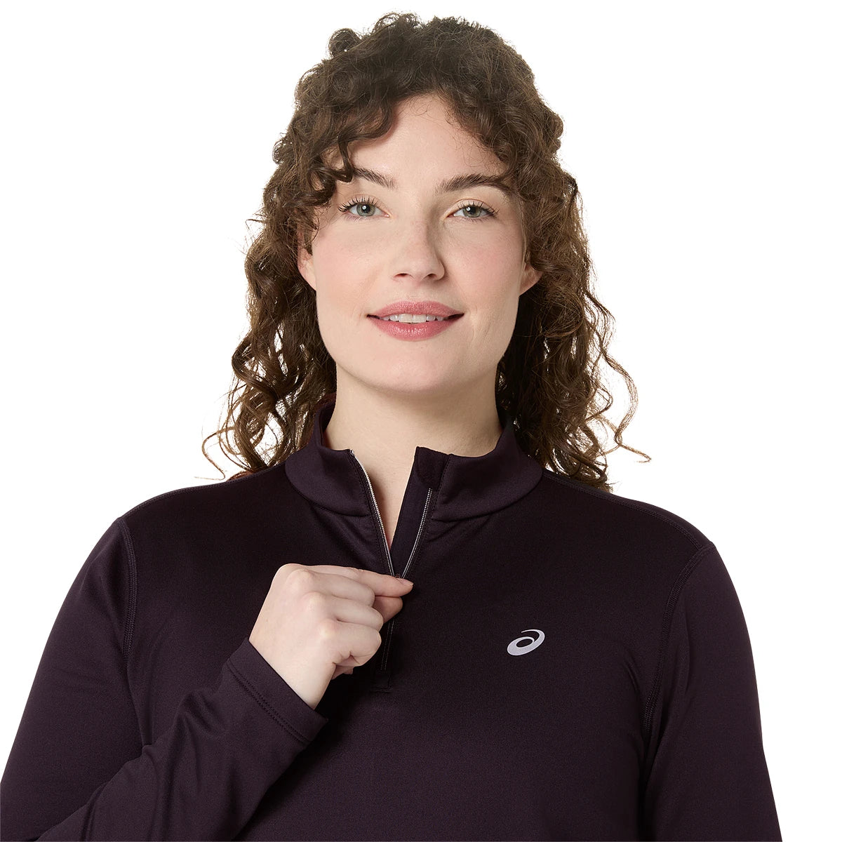 CAMISETA ASICS MUJER CORE MANGA LARGA 1/2 CREMALLERA