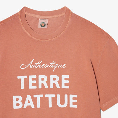 CAMISETA LACOSTE ROLAND GARROS CLAY