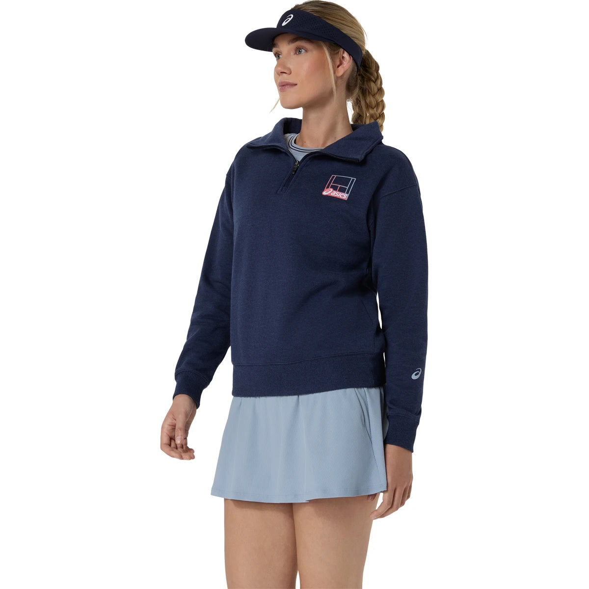 SUDADERA ASICS MUJER NAGINO 1/4 CREMALLERA