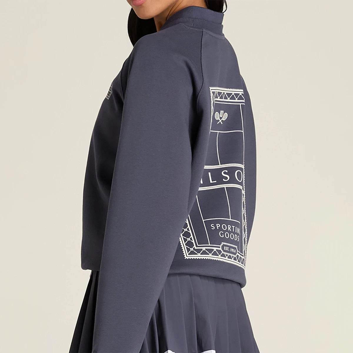 SUDADERA WILSON MUJER CLASSIC CREW