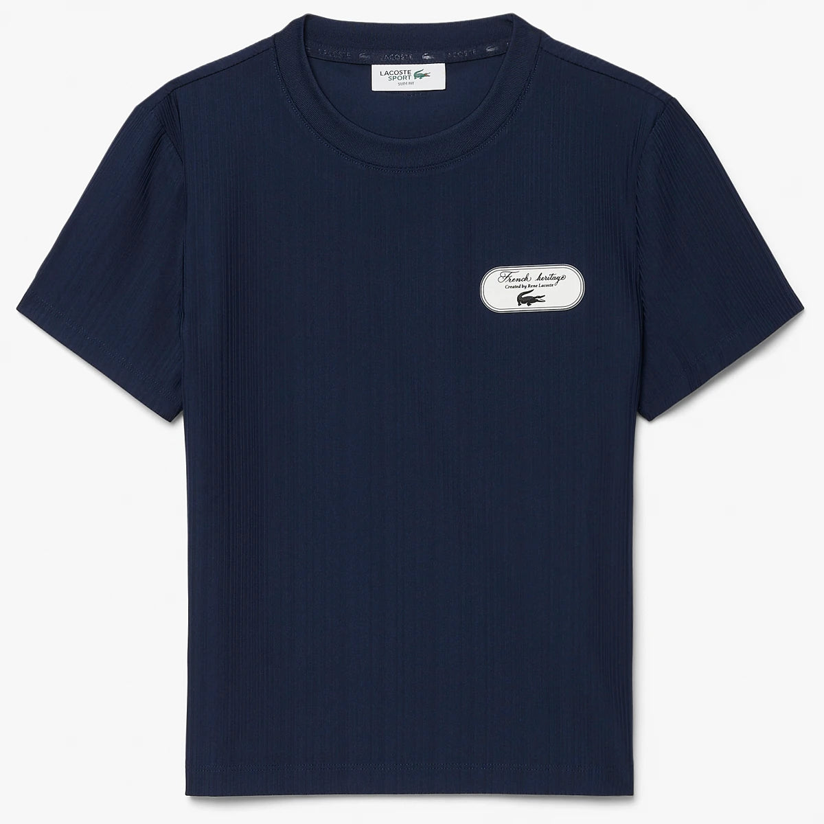 CAMISETA MUJER LACOSTE HERITAGE