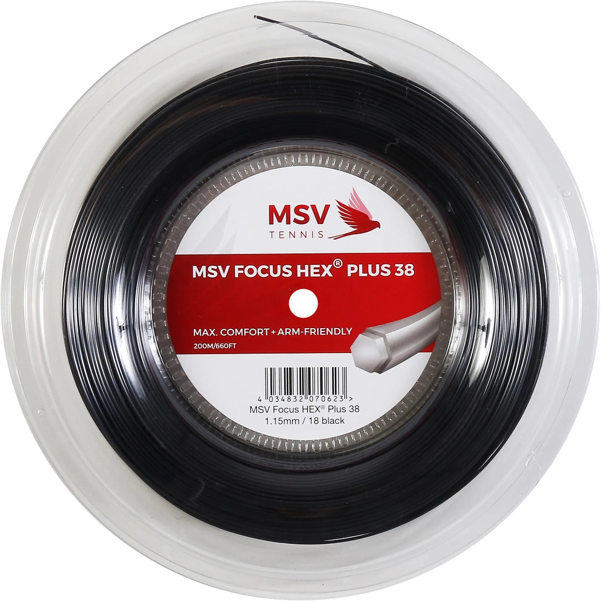 BOBINA MSV FOCUS HEX PLUS 38 (200 METROS)