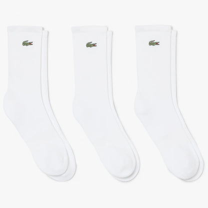 3 PARES DE CALCETINES LACOSTE CLASSIC