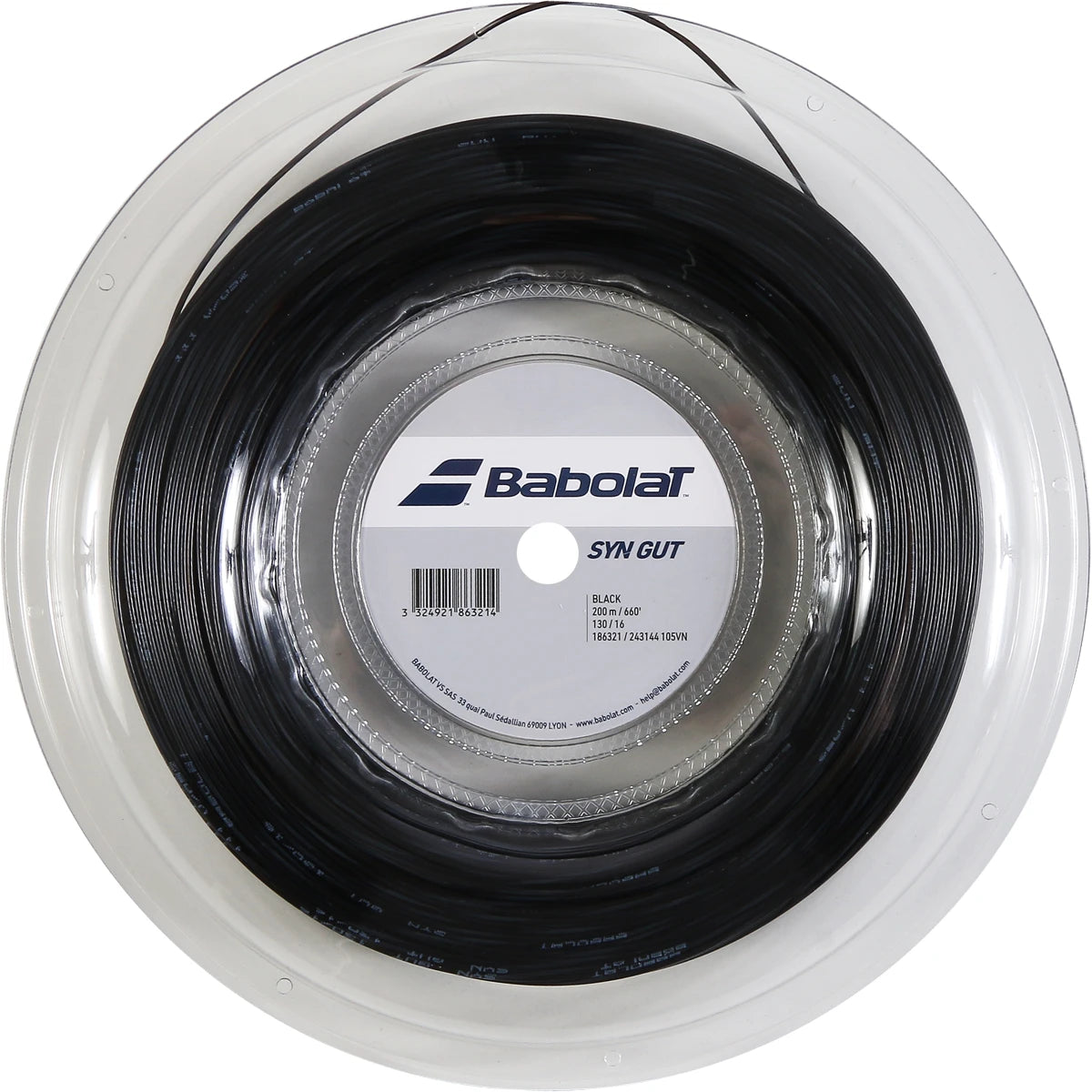 BOBINA BABOLAT SYNTHETIC GUT (200 METROS)