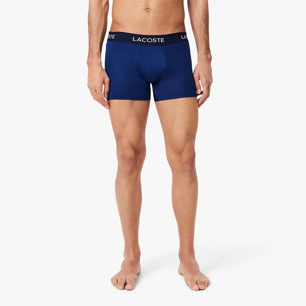 PACK DE 3 BOXERS LACOSTE POLIÉSTER