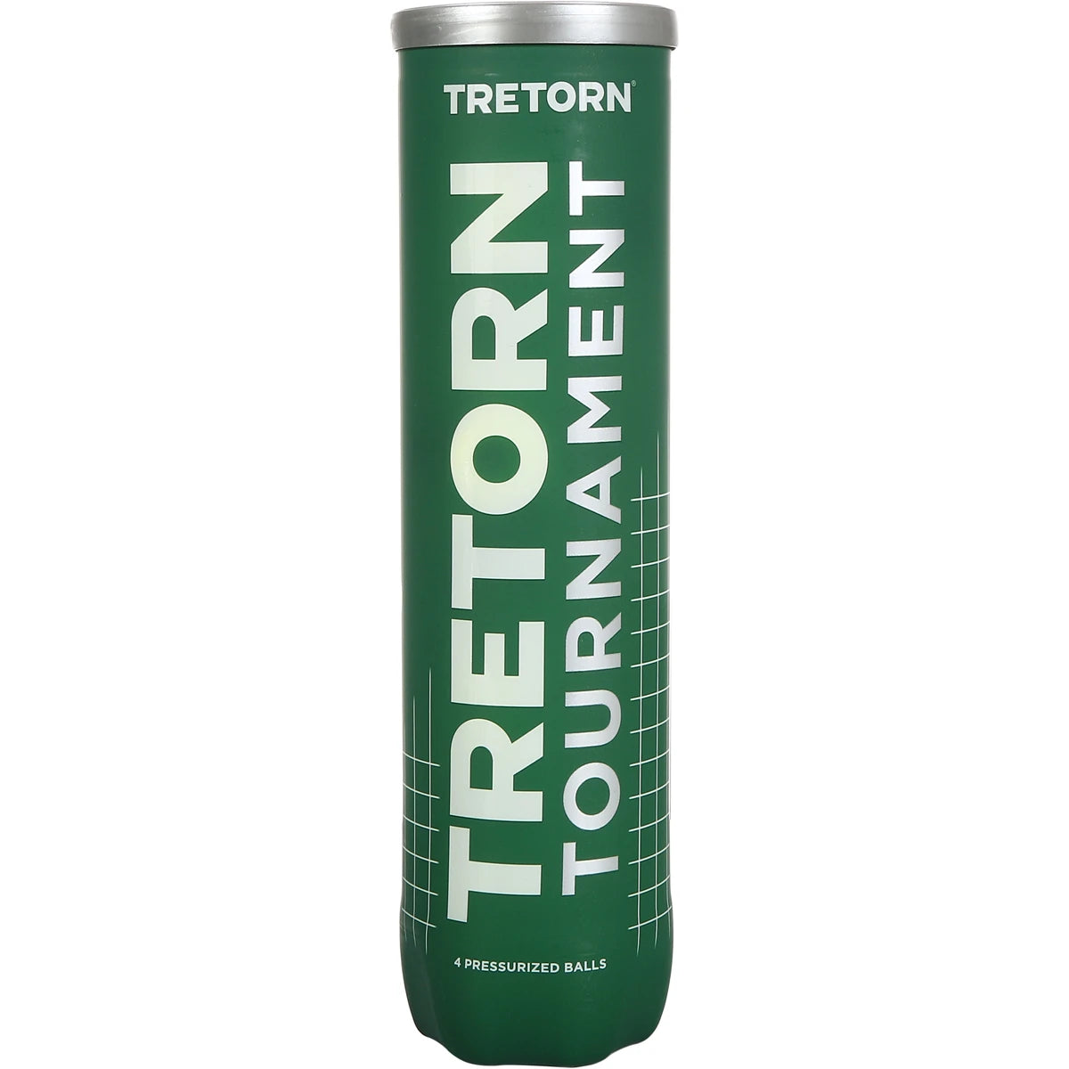 TUBO DE 4 PELOTAS TRETORN TOURNAMENT
