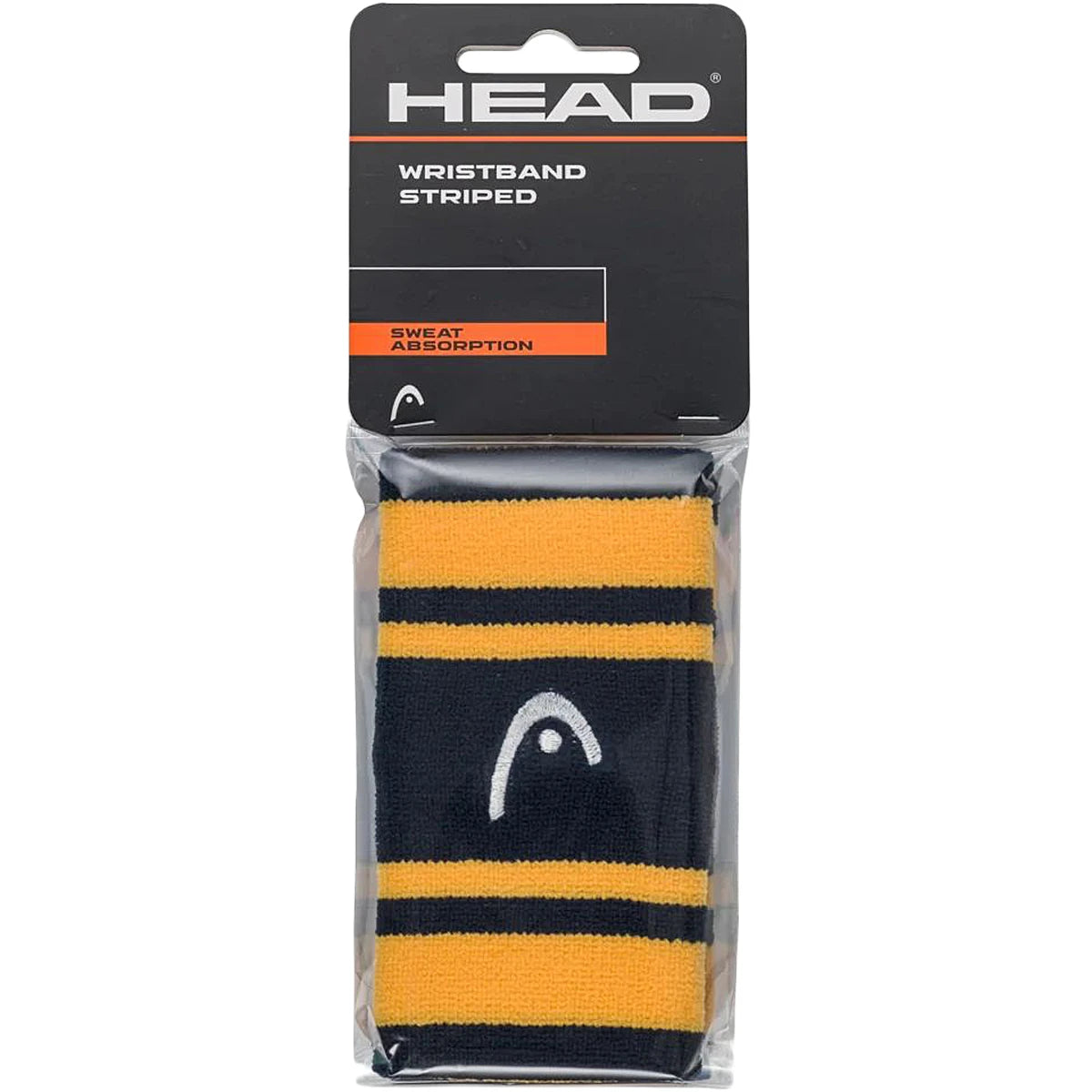 PAR DE MUÑEQUERAS HEAD DOBLE ANCHURA 5" RAYADAS