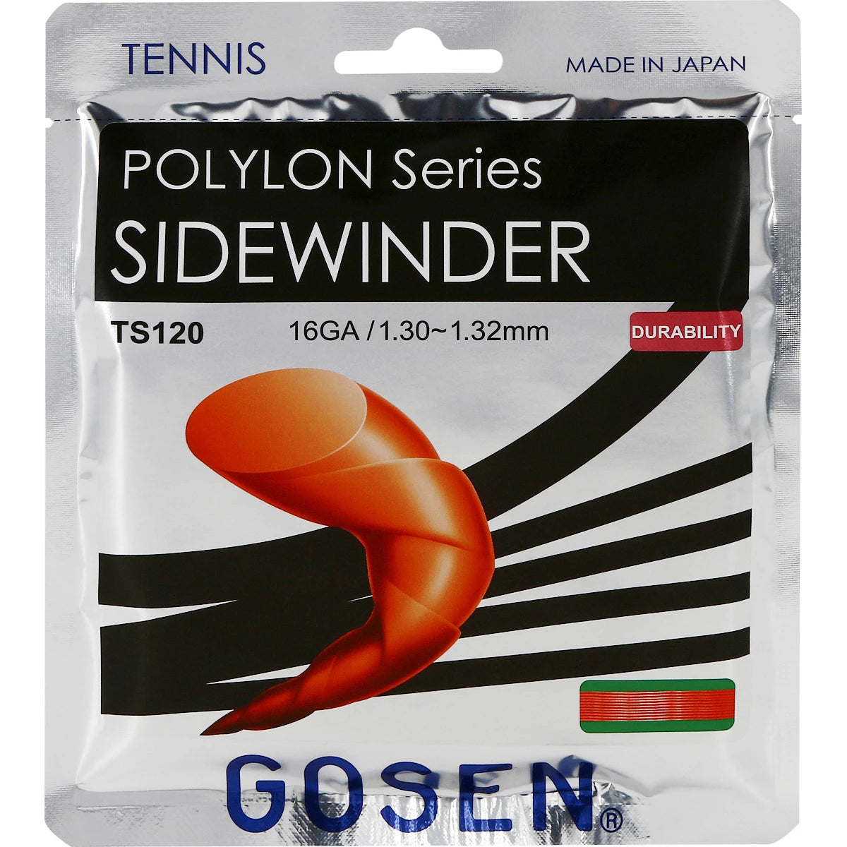 CORDAJE GOSEN SIDEWINDER (12,20 METROS)