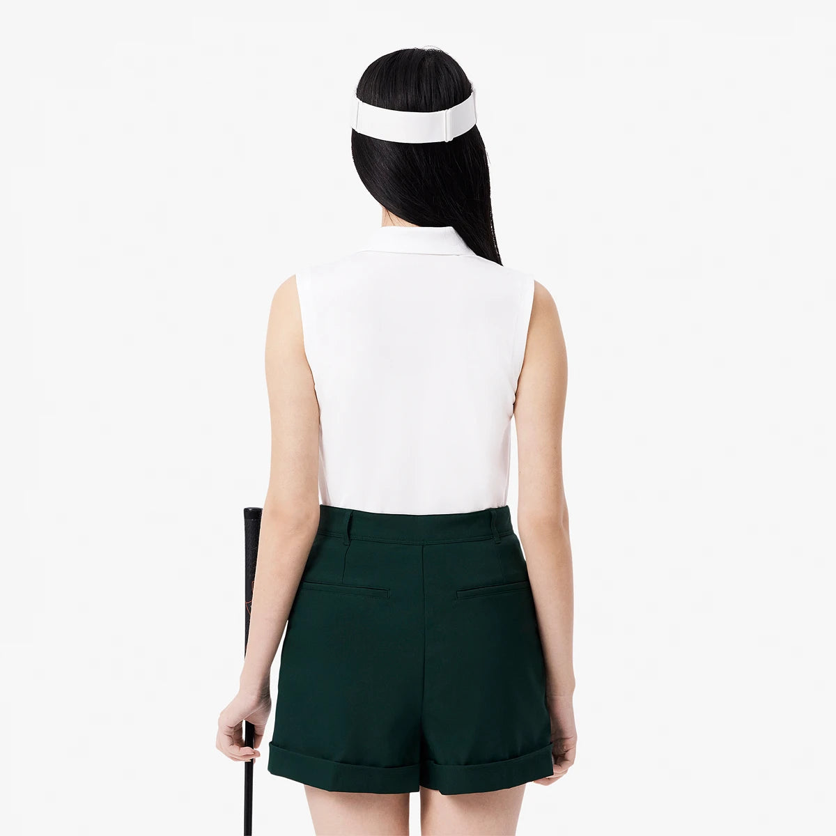 POLO LACOSTE MUJER CORE PERFORMANCE SIN MANGAS