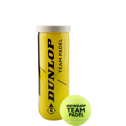 TUBO DE 3 PELOTAS DUNLOP TEAM PADEL