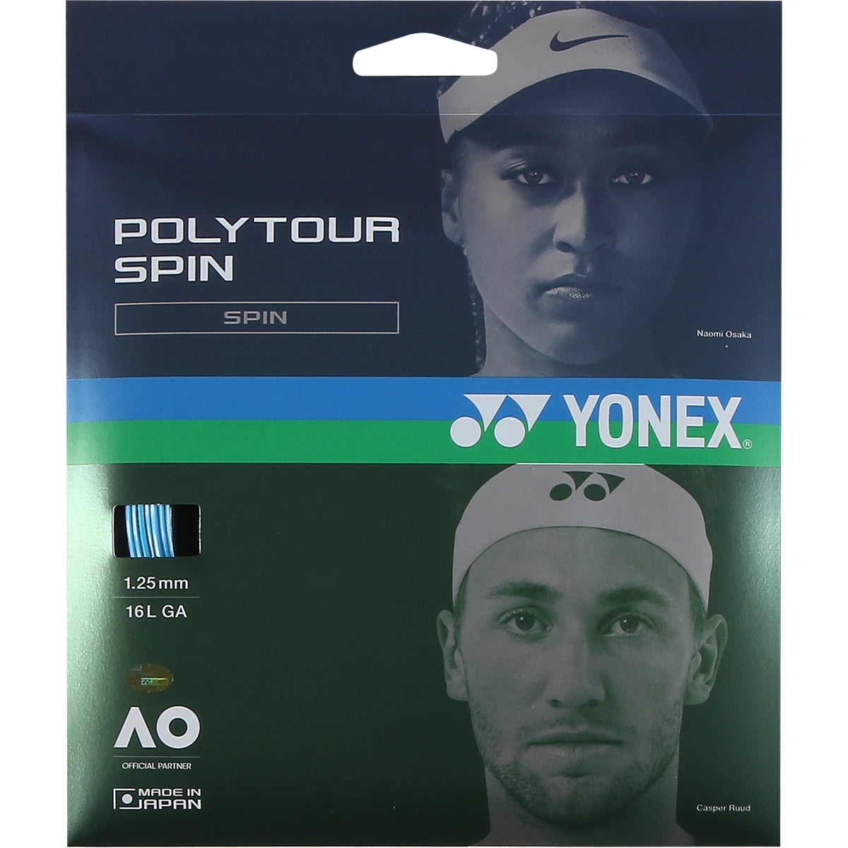 CORDAJE YONEX POLYTOUR SPIN (12METROS)