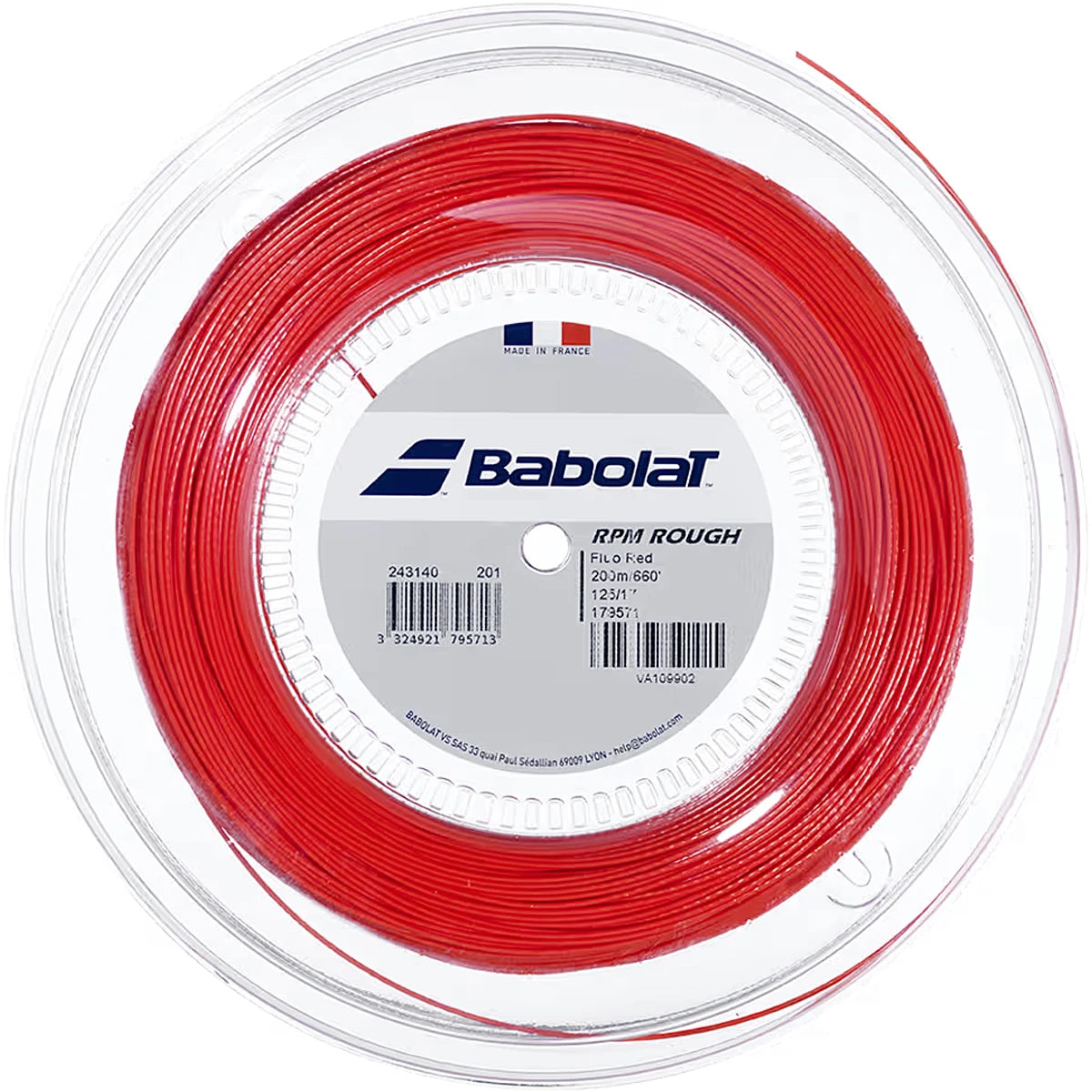 BOBINA BABOLAT RPM ROUGH (200 METROS)