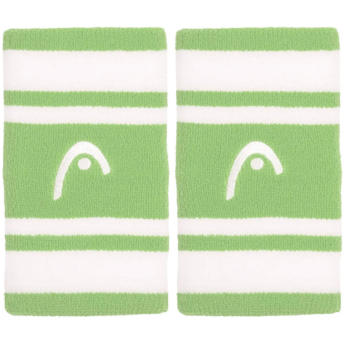 PAR DE MUÑEQUERAS HEAD DOBLE ANCHURA 5" RAYADAS