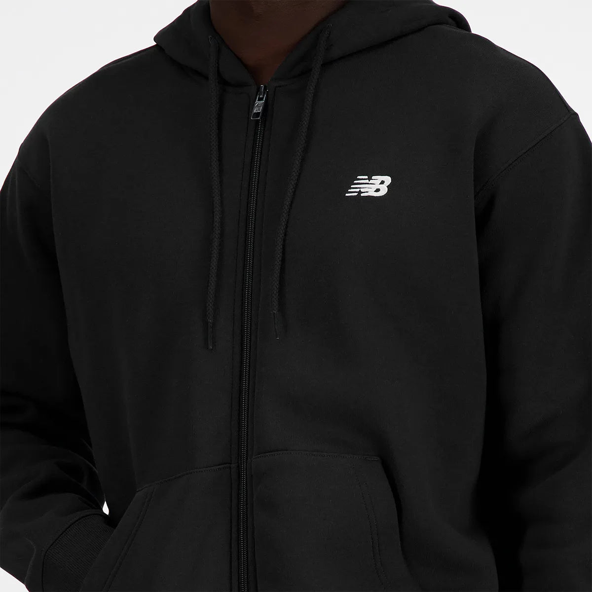 CHAQUETA NEW BALANCE SPORT ESSENTIALS LOGO FLEECE FZ