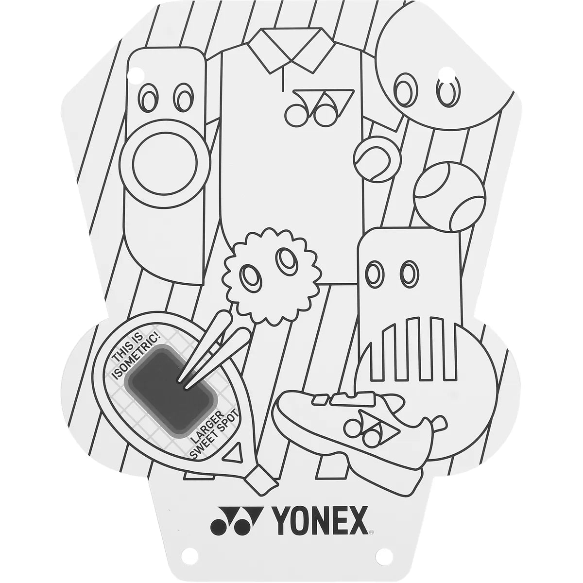 RAQUETA YONEX JUNIOR 25 OCEAN BLUE