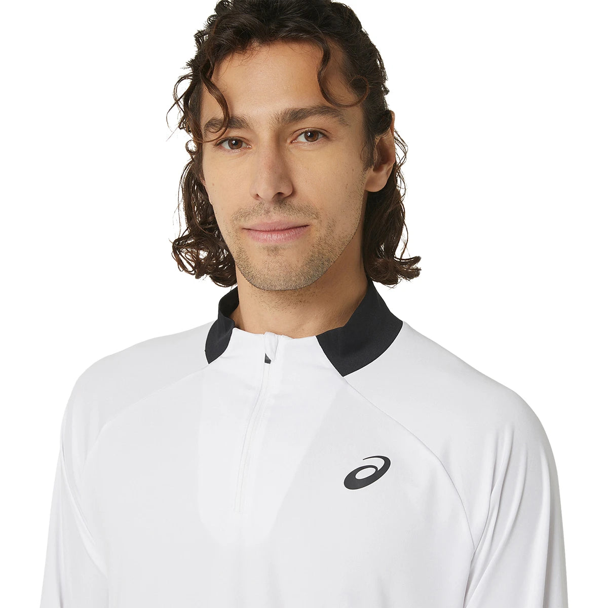 CAMISETA ASICS COURT MANGAS LARGAS 1/2 CREMALLERA