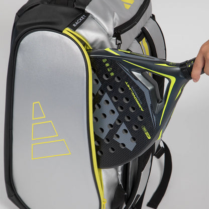 BOLSA DE PÁDEL ADIDAS TOUR SILVER 2026