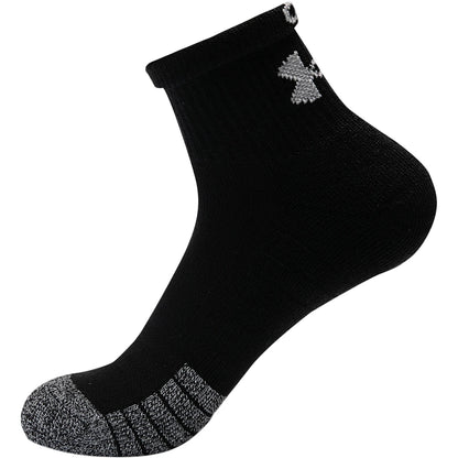 3 PARES DE CALCETINES UNDER ARMOUR HEATGEAR QUARTER (TOBILLO)