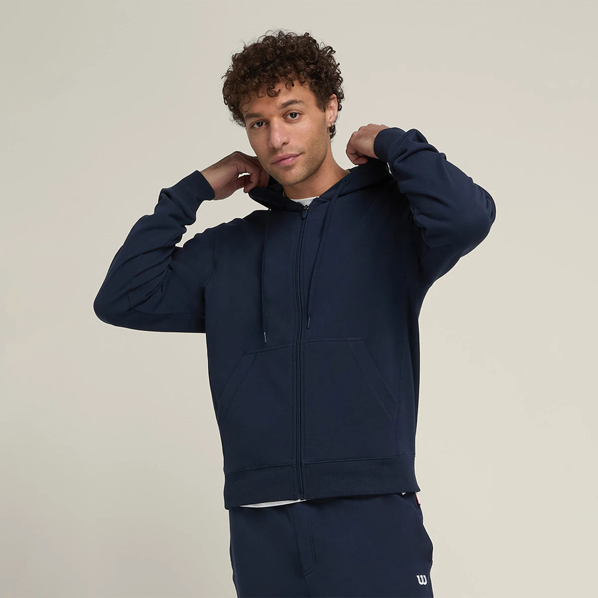 SUDADERA WILSON TEAM PARKSIDE CON CAPUCHA FZ