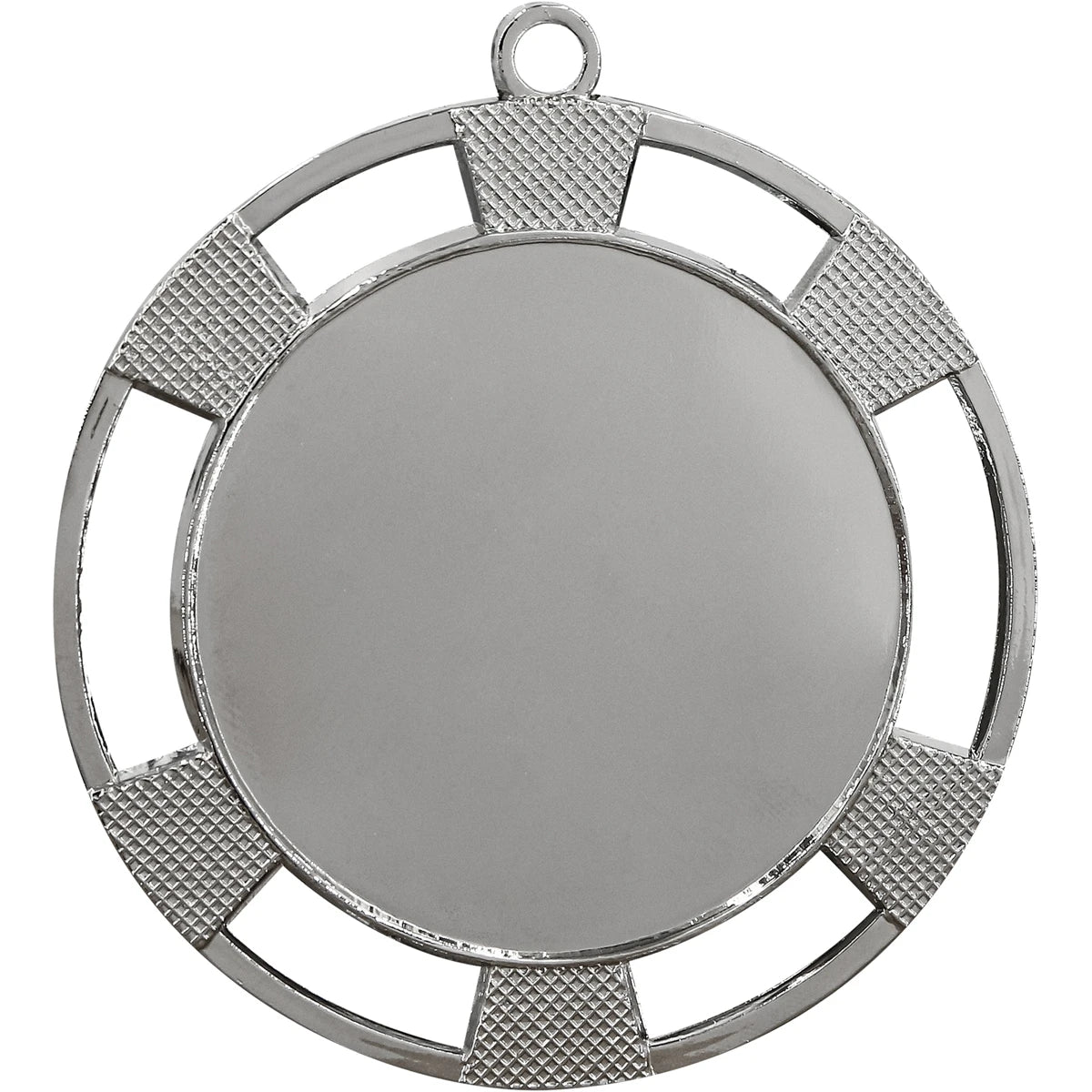 MEDALLA M756 DIÁMETRO 7CM PLATA