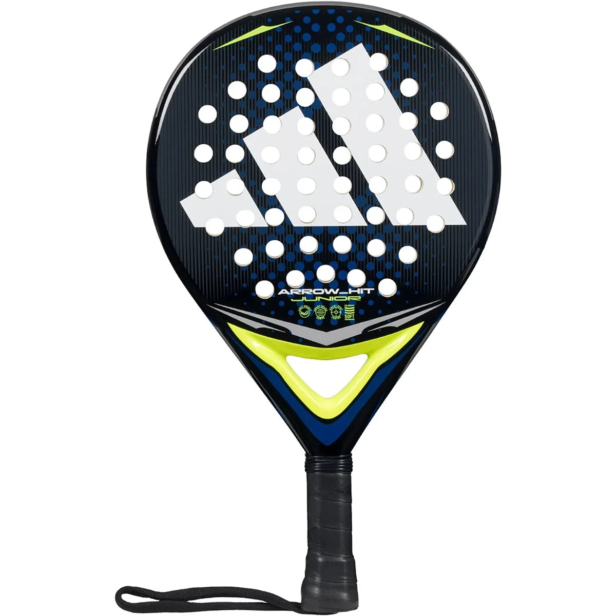 RAQUETA DE PÁDEL ADIDAS ARROW HIT JUNIOR WHITE/BLUE