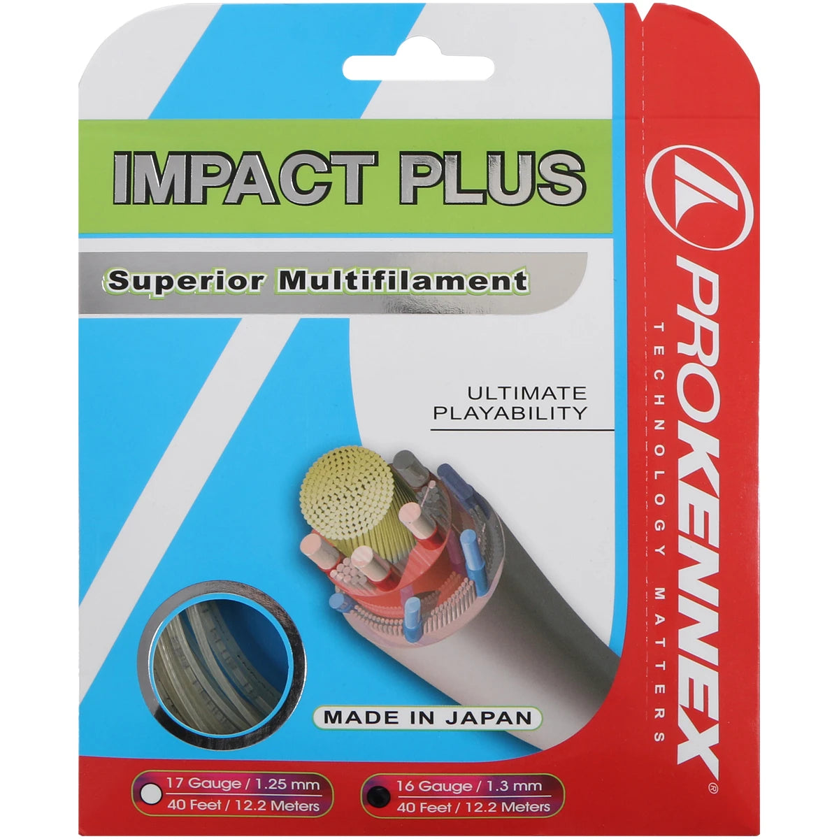 CORDAJE PRO KENNEX IMPACT PLUS (12 METROS)