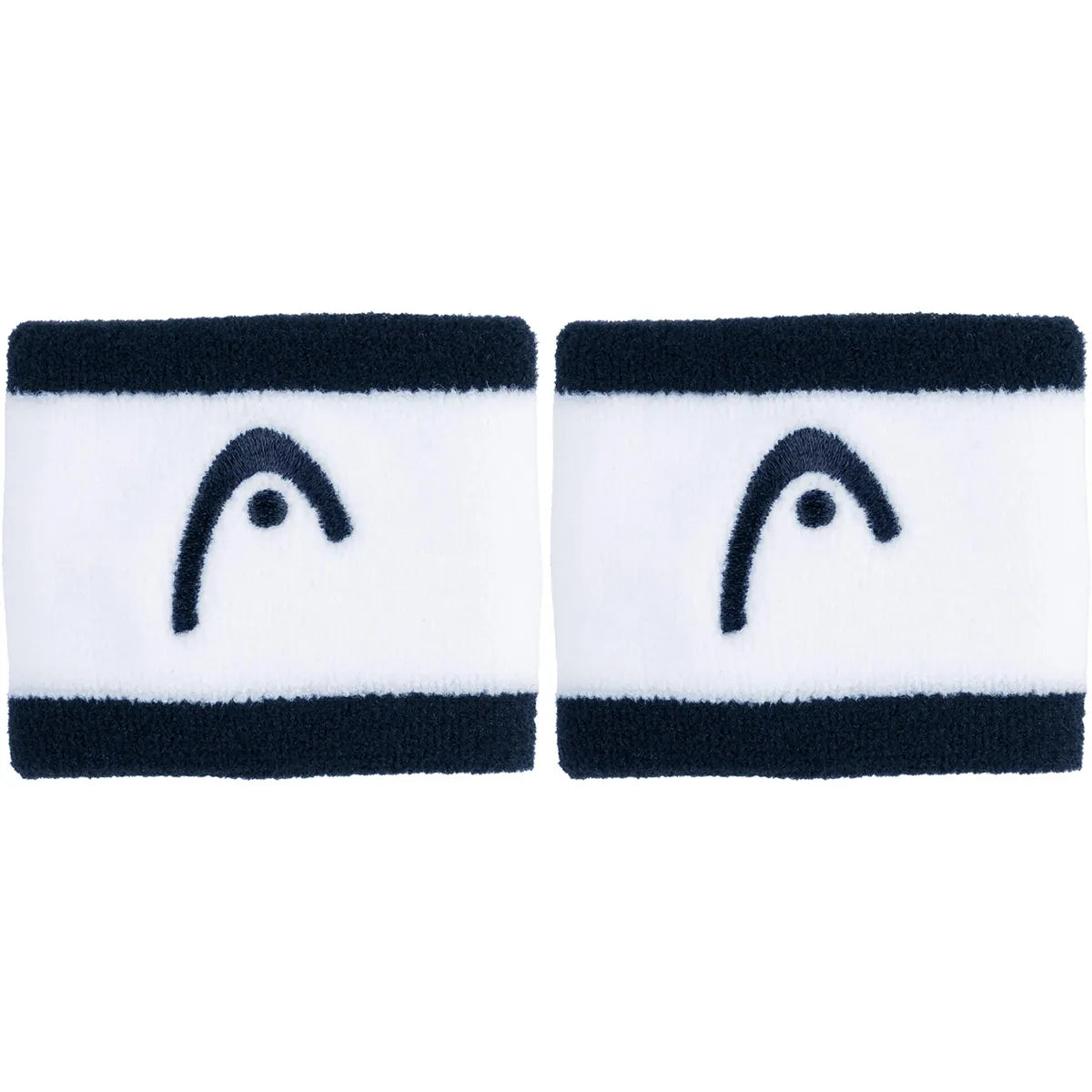 PAR DE MUÑEQUERAS HEAD SIMPLE 2.5" RAYADAS