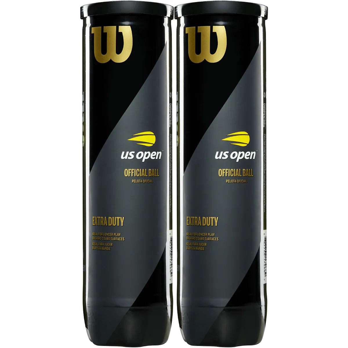 BIPACK DE 4 PELOTAS WILSON US OPEN