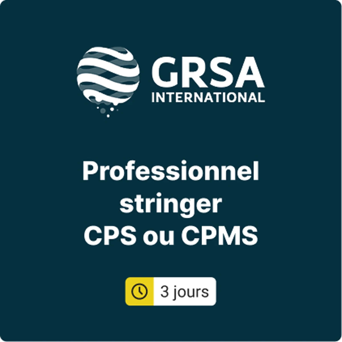 CURSO DE FORMACIÓN GRSA PROFESIONAL STRINGER