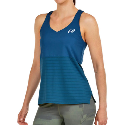 CAMISETA DE TIRANTES BULLPADEL MUJER PURE COLOR OZA