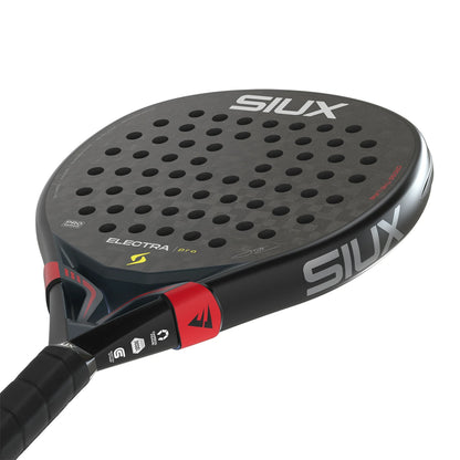Raqueta Test de Pádel Siux Electra Pro 2026 Shadow Red
