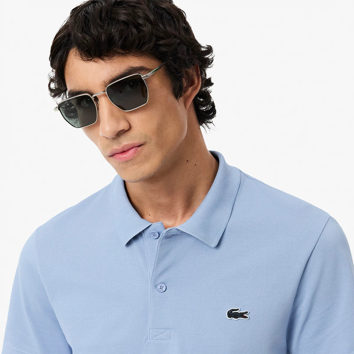 POLO LACOSTE CORE PERFORMANCE OTTOMAN REGULAR FIT