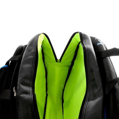 BOLSA DE TENIS THERMO PRO KENNEX TRIPLE BLACK/BLUE