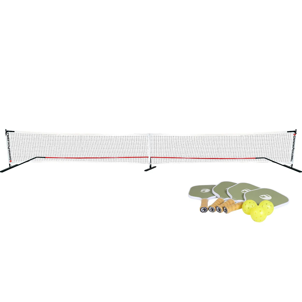 KIT RAQUETAS + RED PICKLEBALL GAMMA SCHOOL, UNIVERSITY AND CLUB