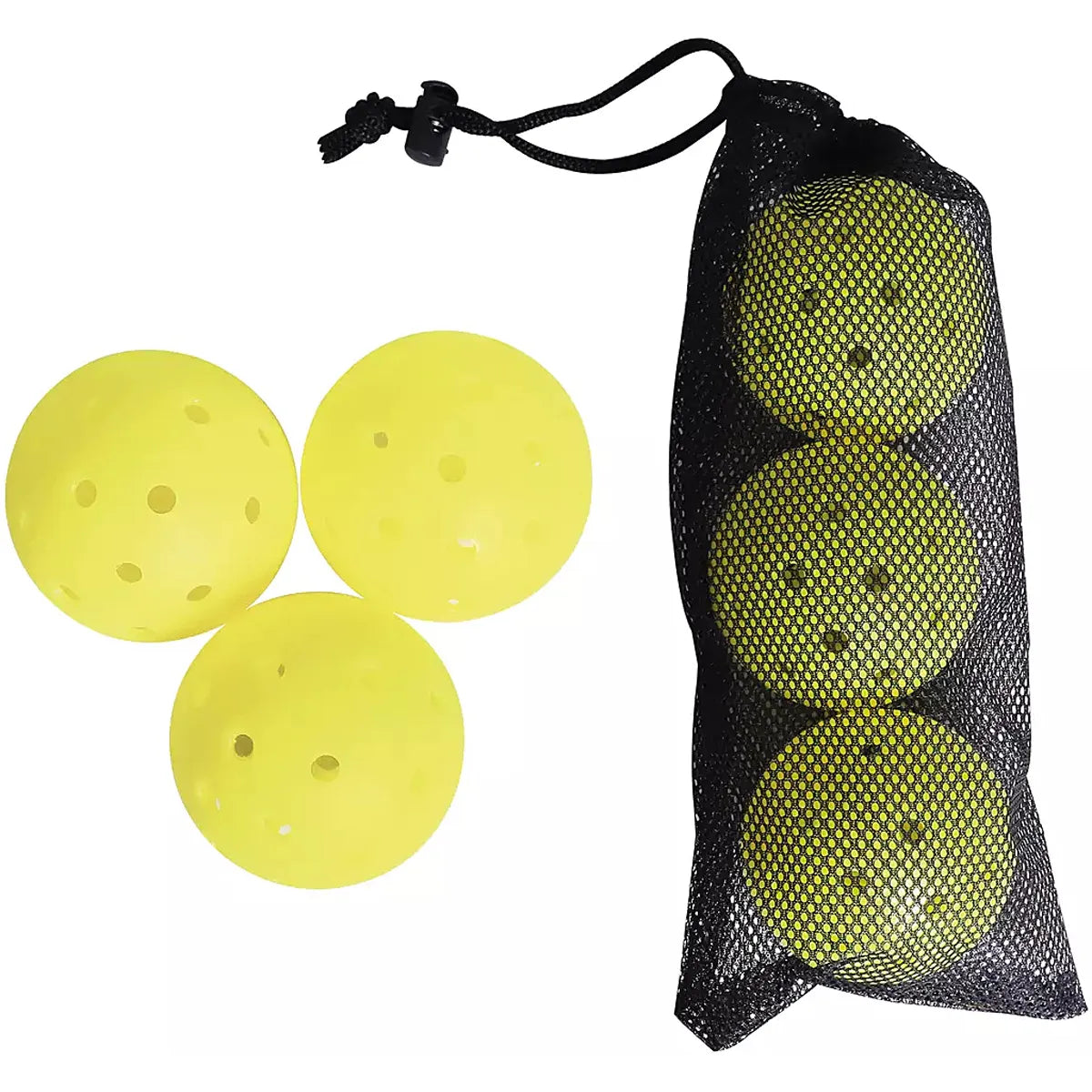 LOTE 3 PELOTAS DE PICKLEBALL OUTDOOR