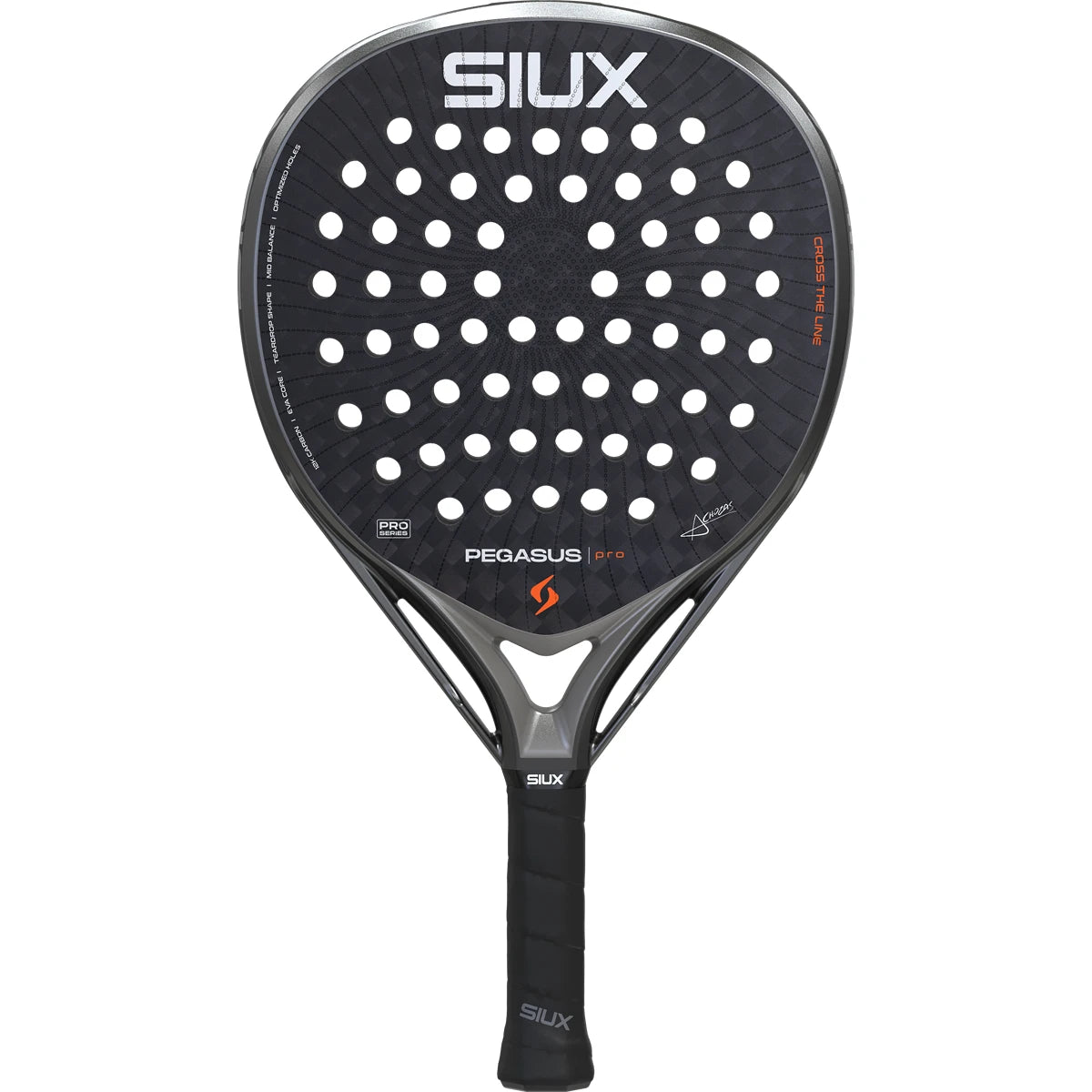 Raqueta Test de Pádel Siux Pegasus Pro 2026 Storm Grey