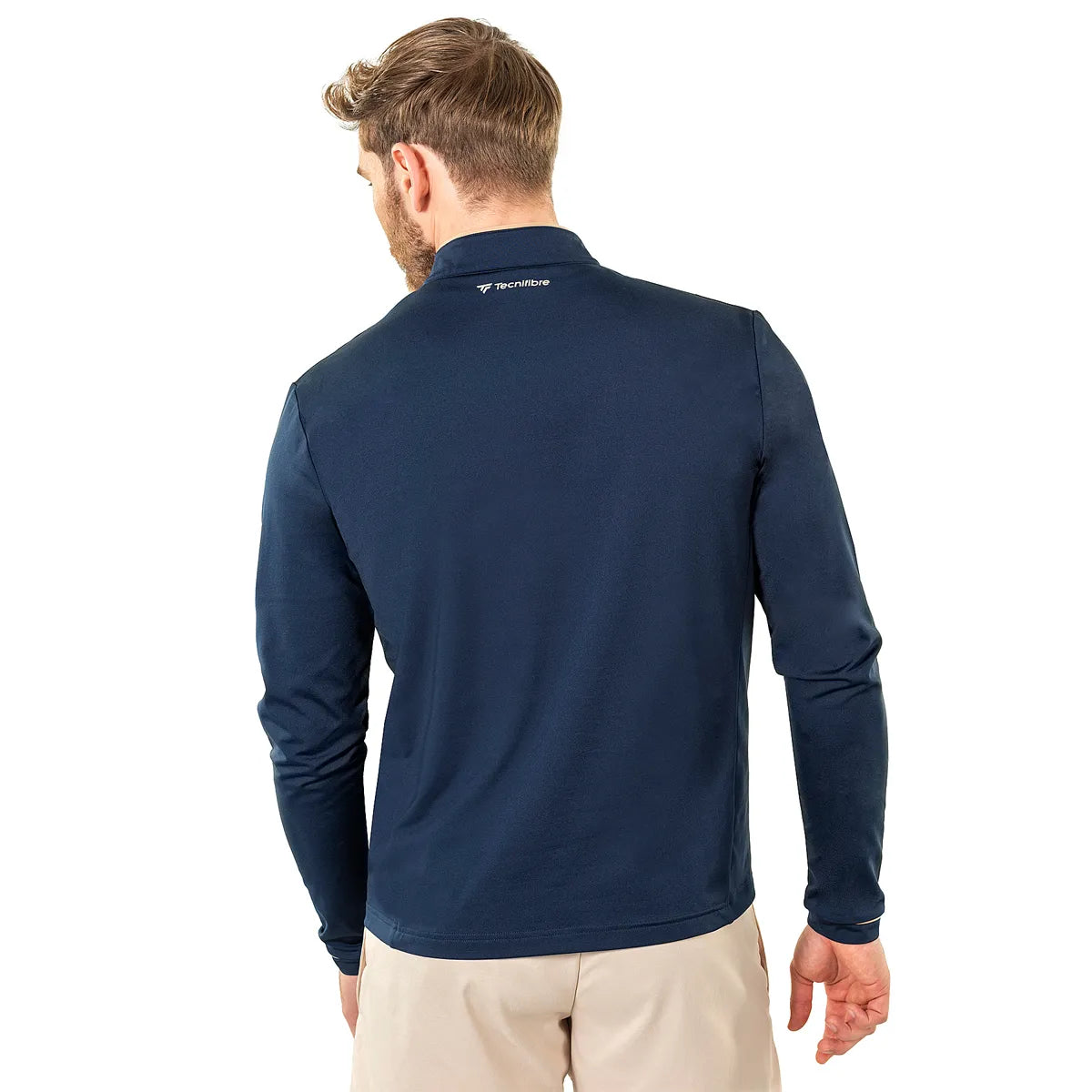 SUDADERA TECNIFIBRE THERMO CREMALLERA MARINA
