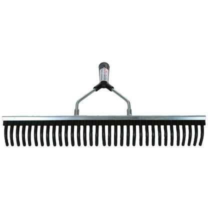 RASTRILLO DE GOMA 50 CM CON MANGO
