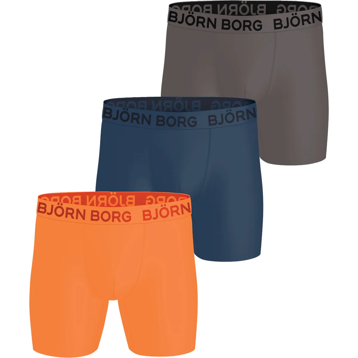 PACK DE 3 BOXERS BJORN BORG SPORTS MICROFIBRA
