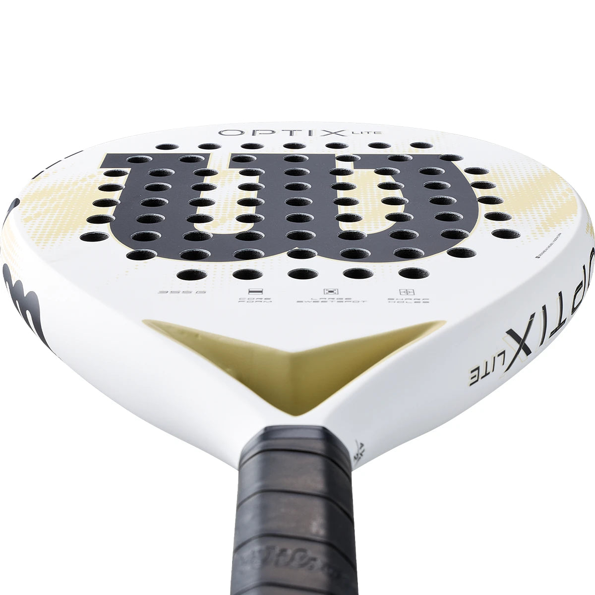 RAQUETA DE PÁDEL WILSON OPTIX V2 LITE WHITE