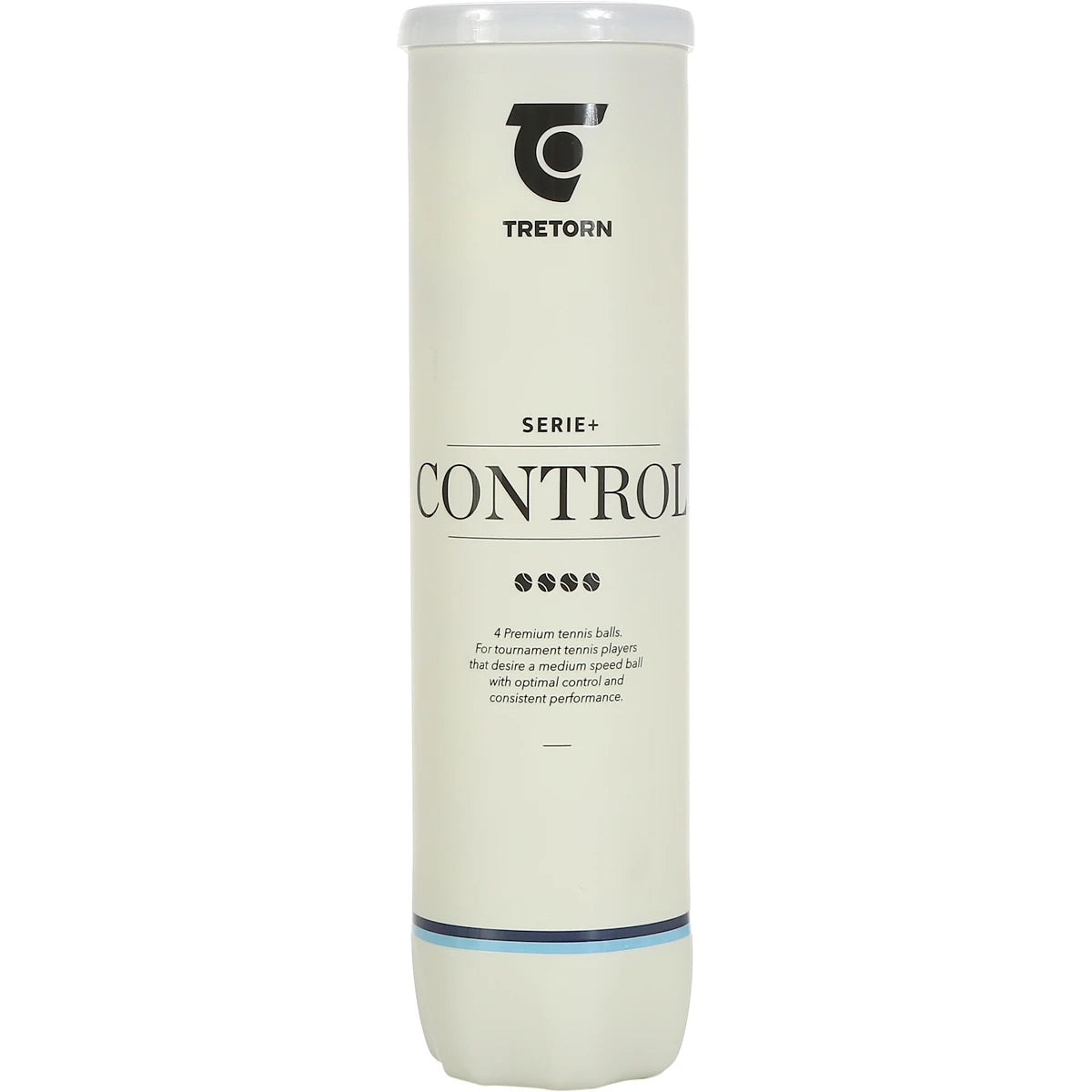 TUBO DE 4 PELOTAS TRETORN SERIE+ CONTROL