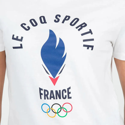 CAMISETA LE COQ SPORTIF FRANCE OLYMPIQUE VILLAGE (1)