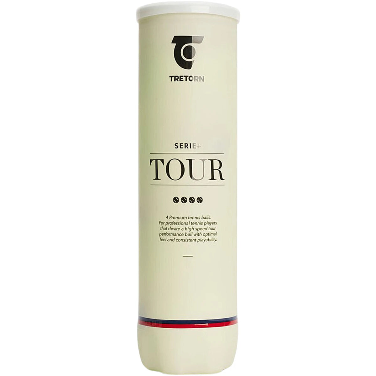 TUBO DE 4 PELOTAS TRETORN SERIE+