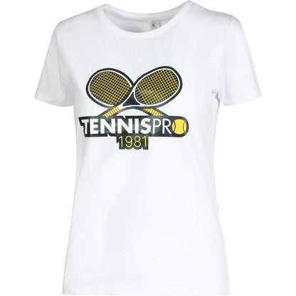 CAMISETA TENNISPRO MUJER RAQUETAS