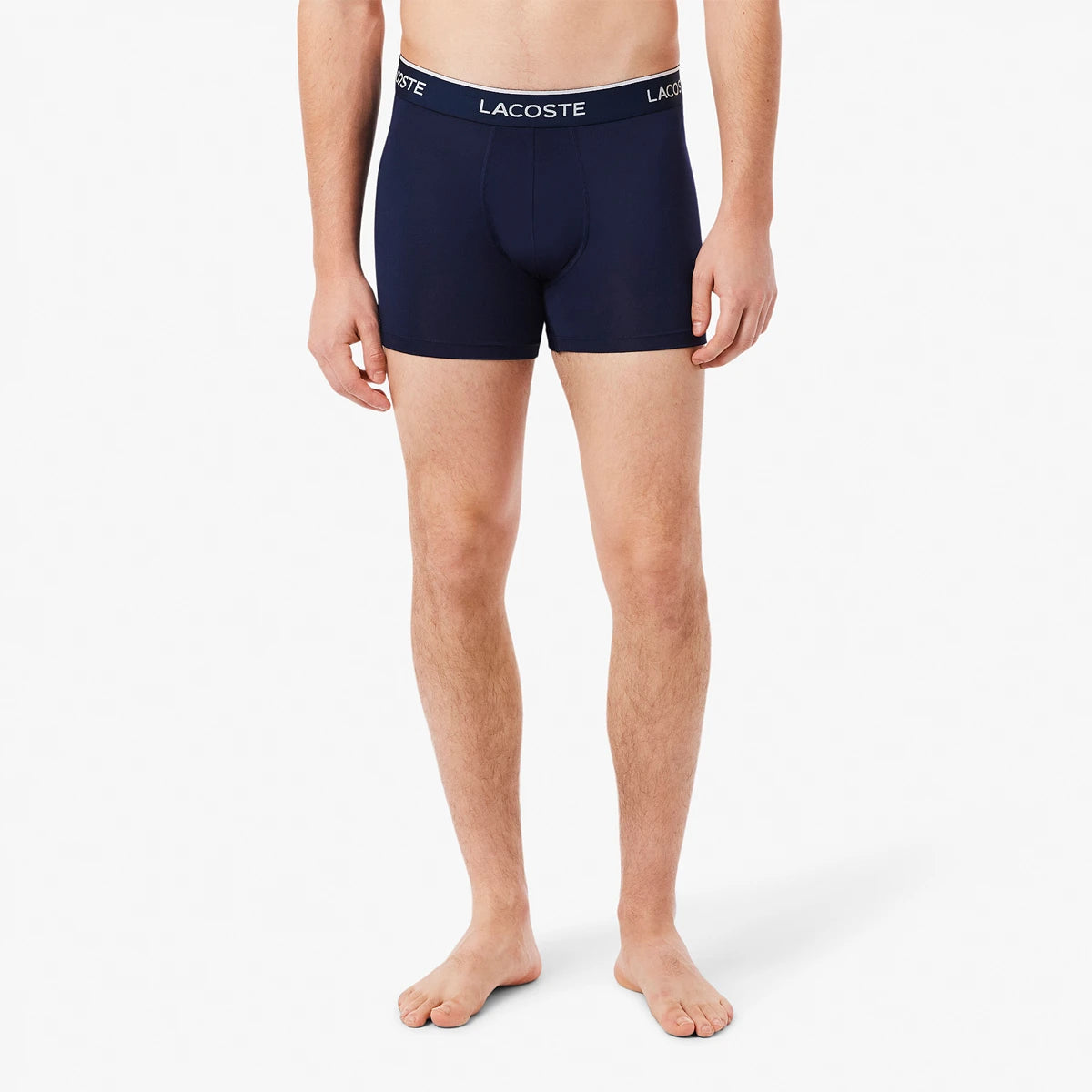 PACK DE 3 BOXERS LACOSTE POLIÉSTER