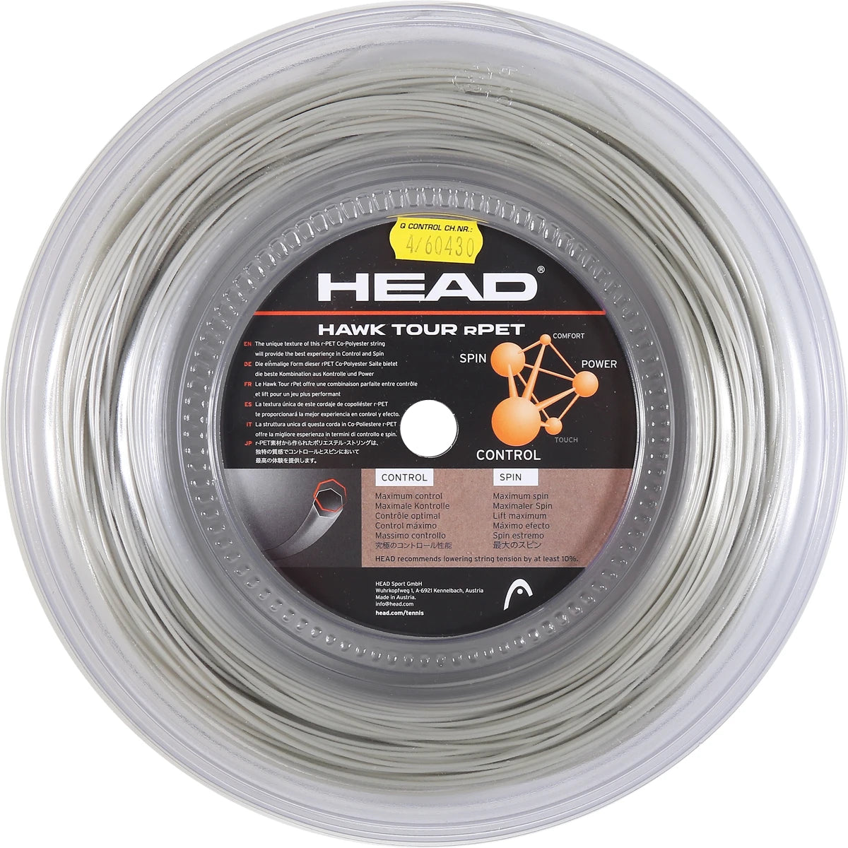 BOBINA HEAD HAWK TOUR RPET (200 METROS)