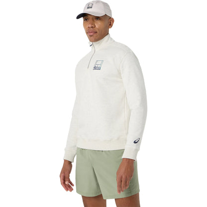 SUDADERA ASICS COURT GRAPHIC 1/2 CREMALLERA