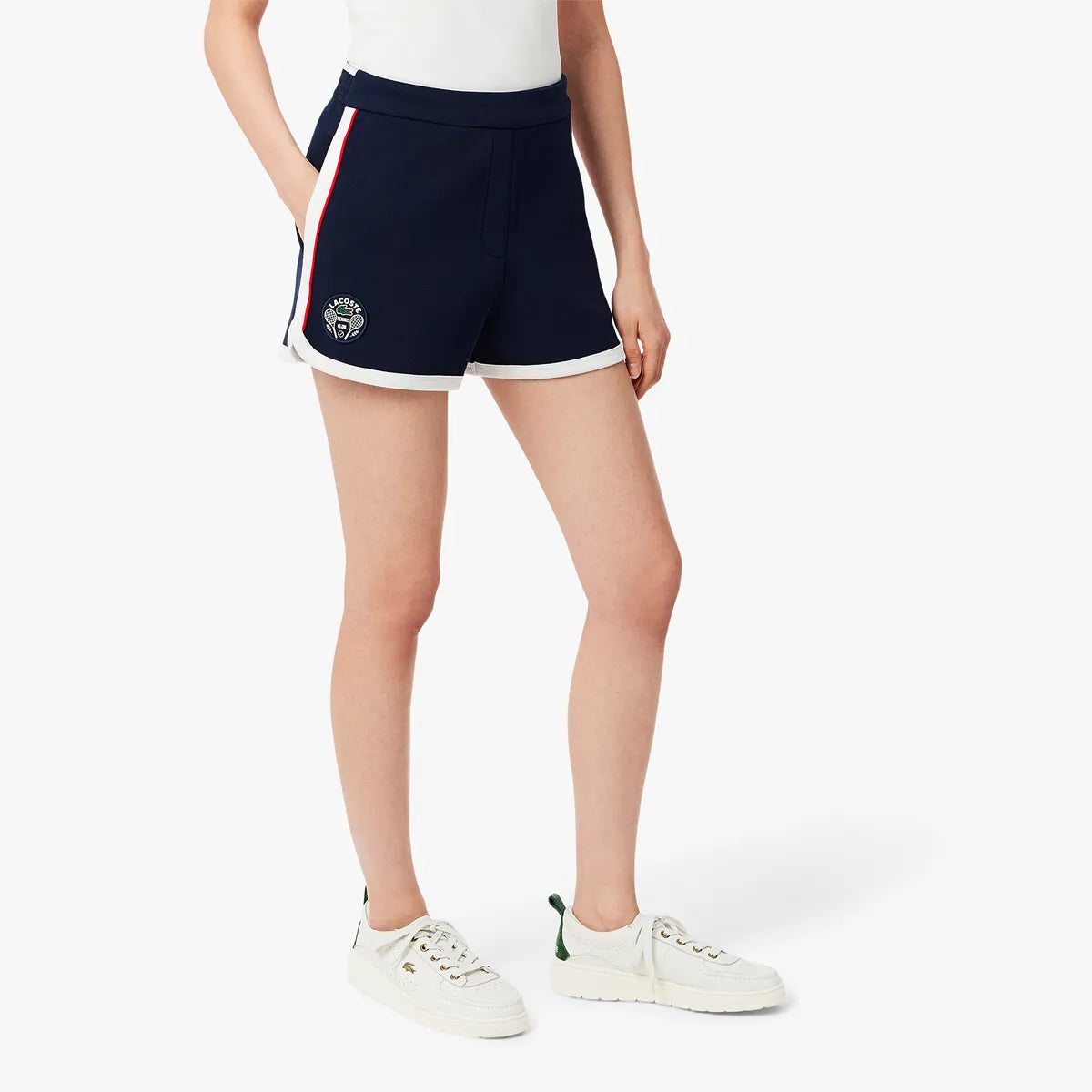 SHORT LACOSTE MUJER HERITAGE