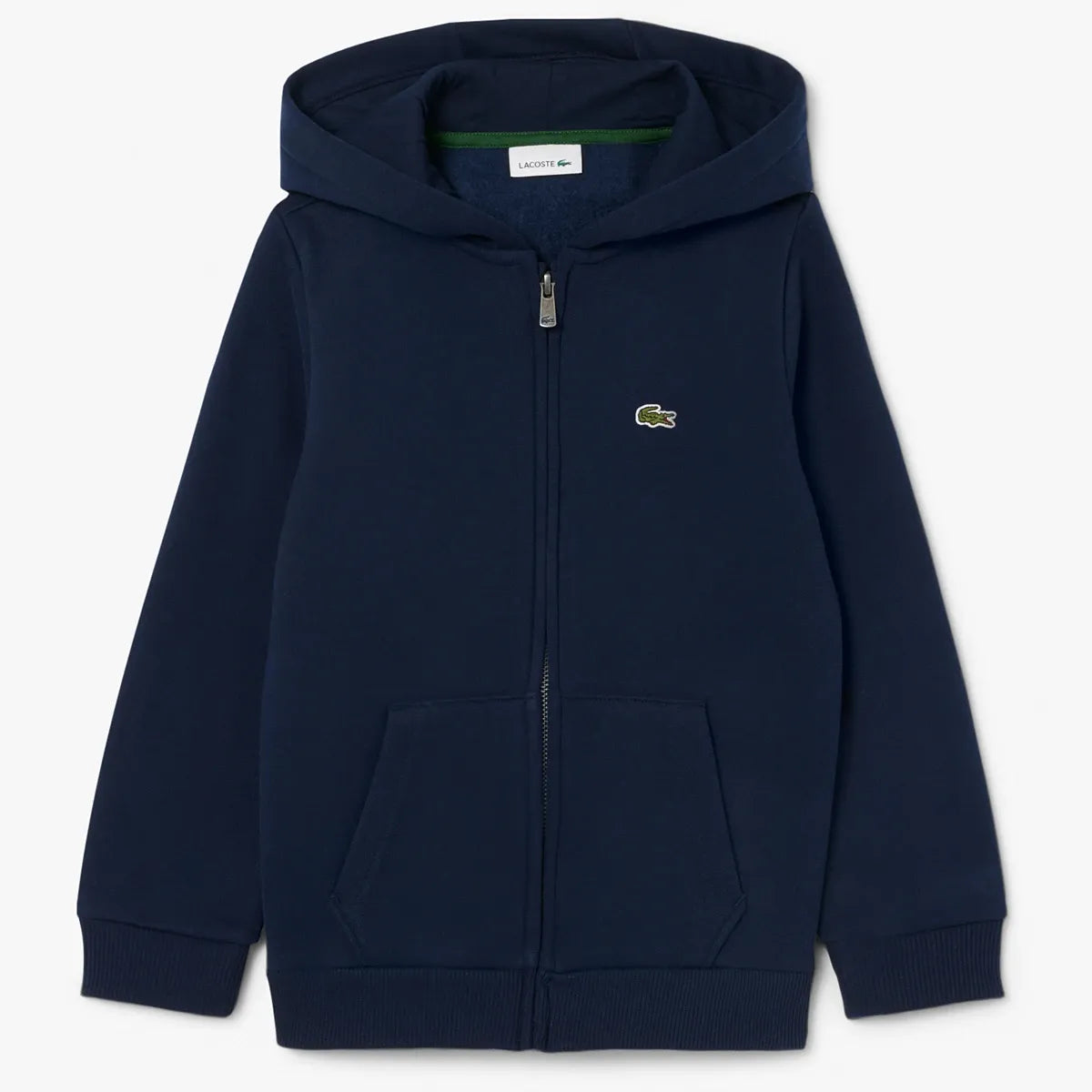 SUDADERA LACOSTE JUNIOR CON CREMALLERA COMPLETA